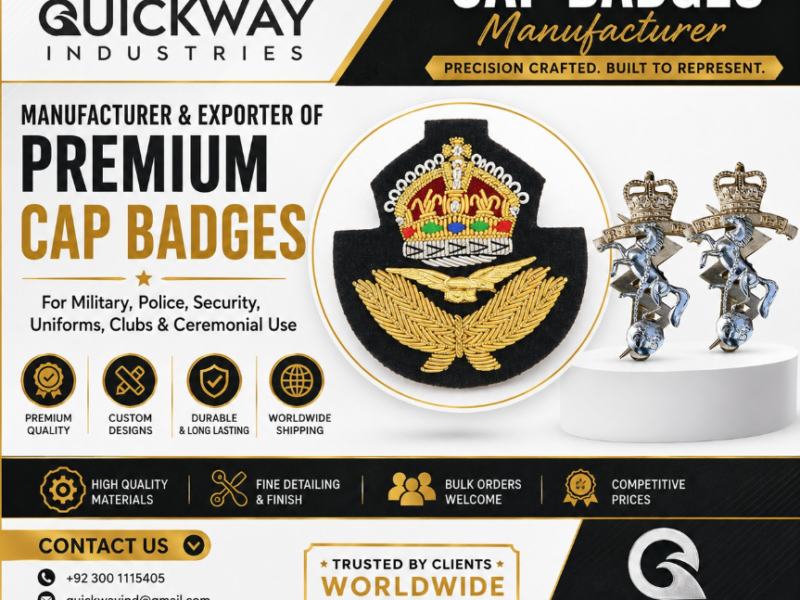 cap Badges &Metal Badges