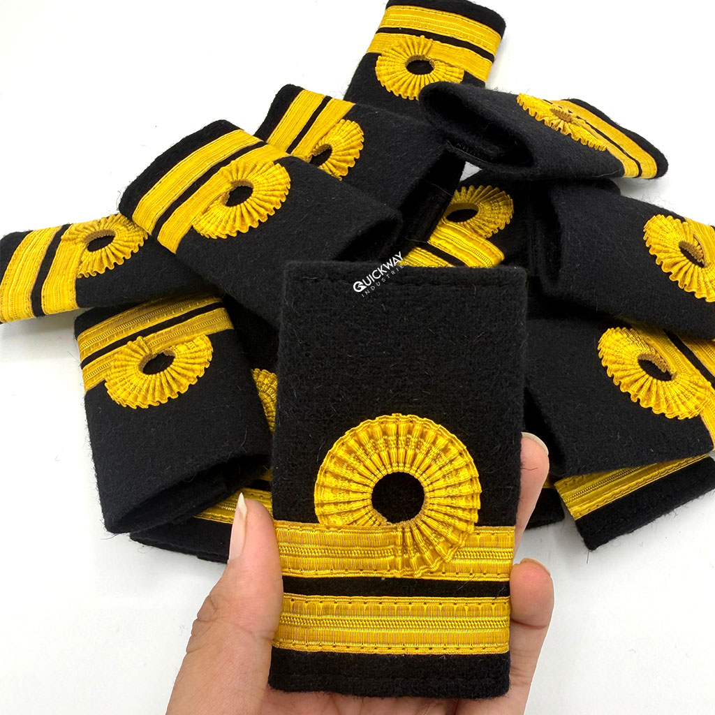 Gold Lace Shoulder Boards and Epaulettes Manufacturer